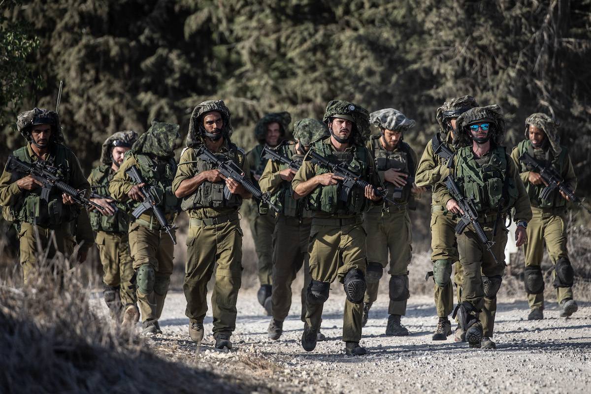 Israeli military mobility near the Gaza border