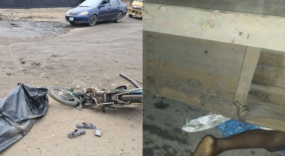 Truck-Loses-Control-Kills-Female-Biker-In-Lagos